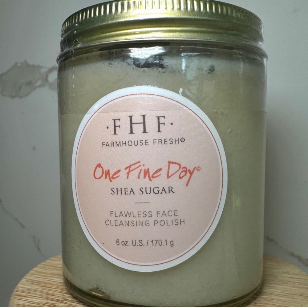 NWT - FarmHouse Fresh One Fine Day Shea Sugar Flawless Face Cleansing Polish 6oz - Picture 2 of 4